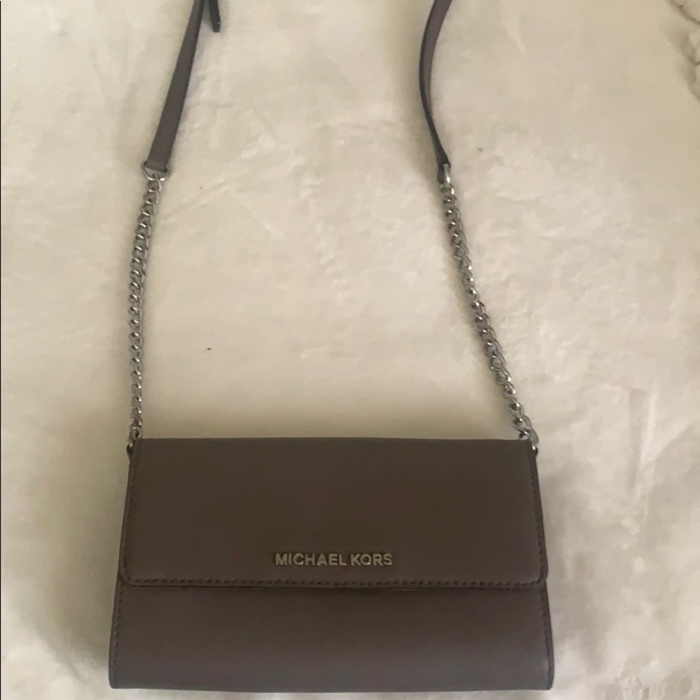 Michael Kors crossbody with phone compartment